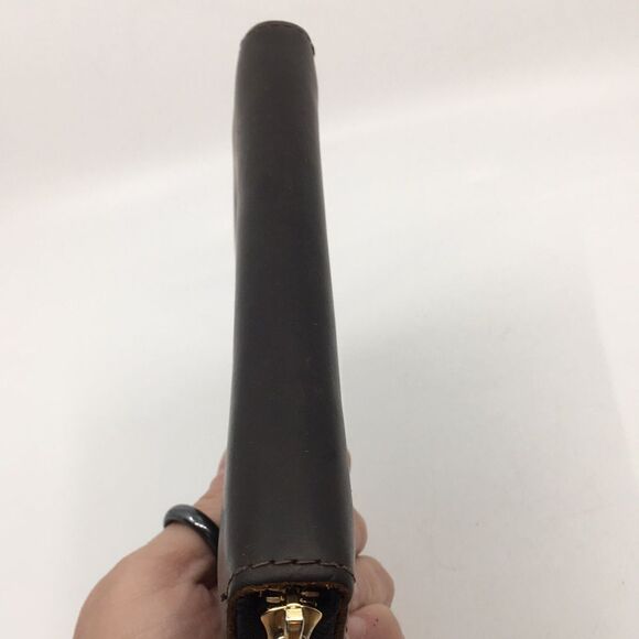 Portland Leather Goods Grizzly Zip Around Accordion Long Wallet - Picture 10 of 17